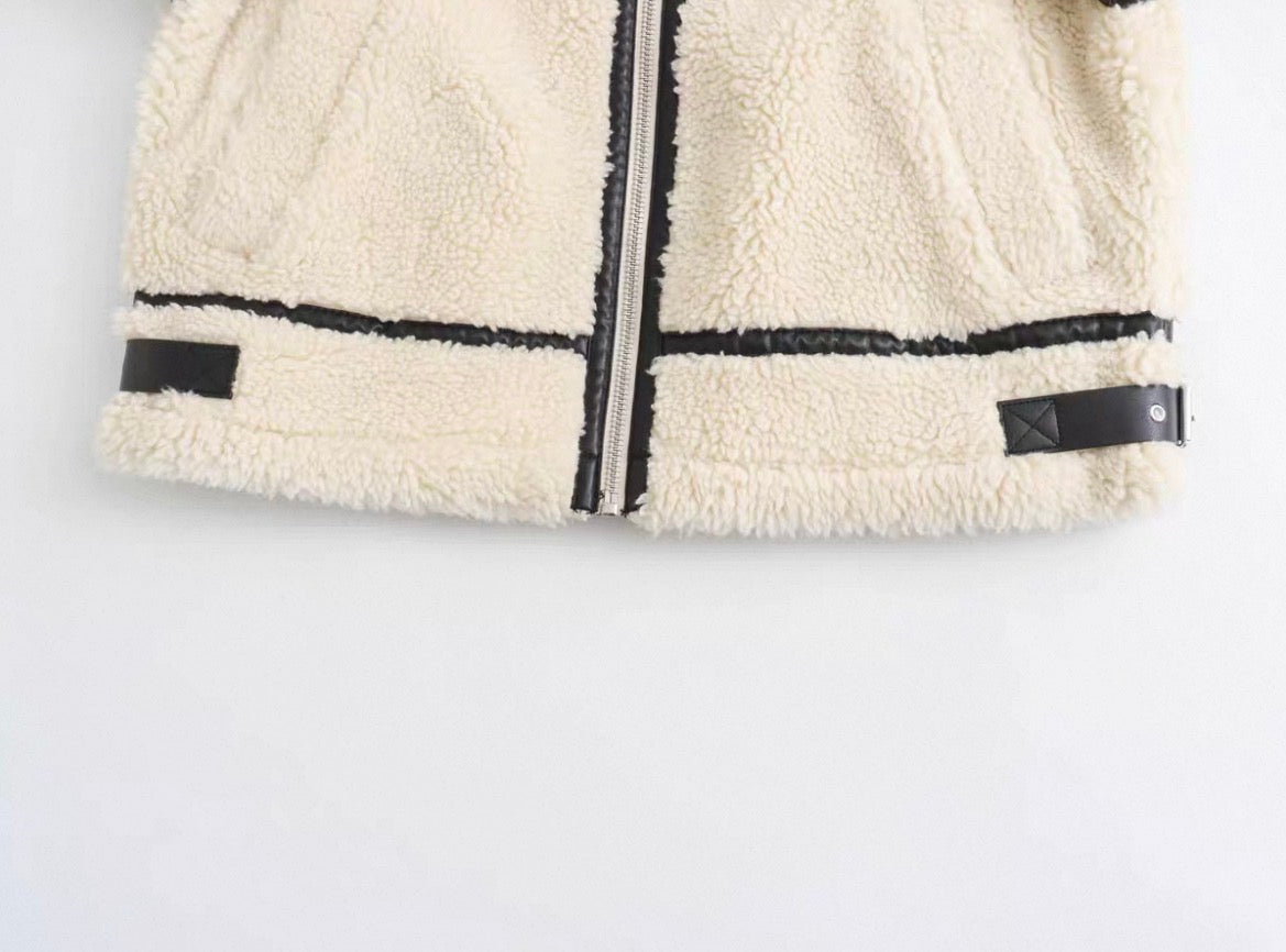 Teddy Shearling Jacke