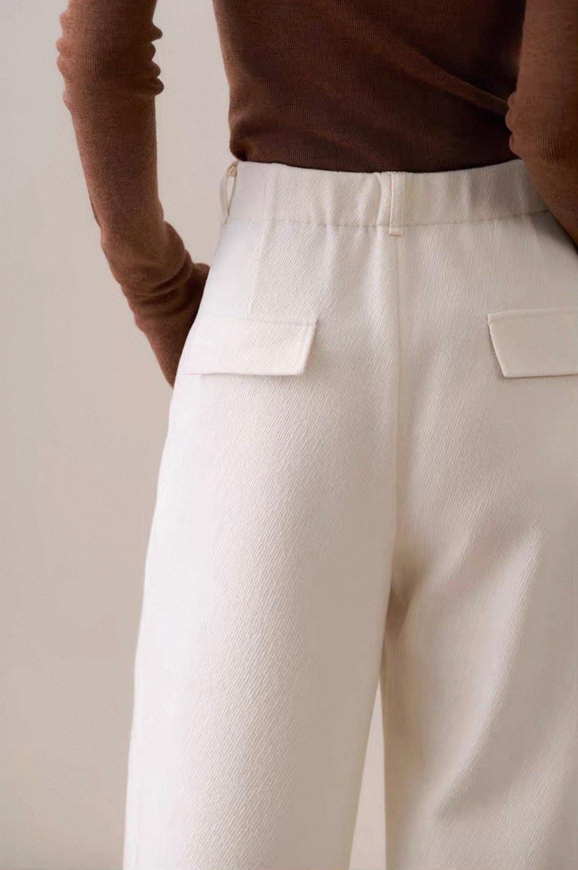 Elegante Stoffhose