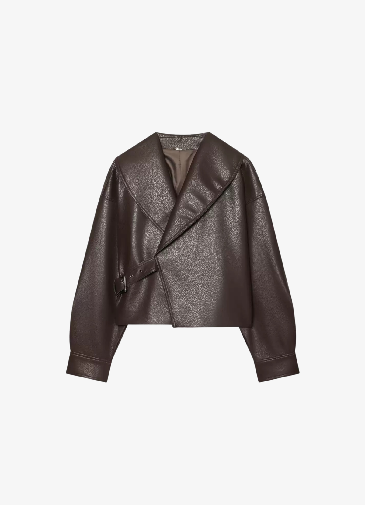Lederjacke mit Schnalle