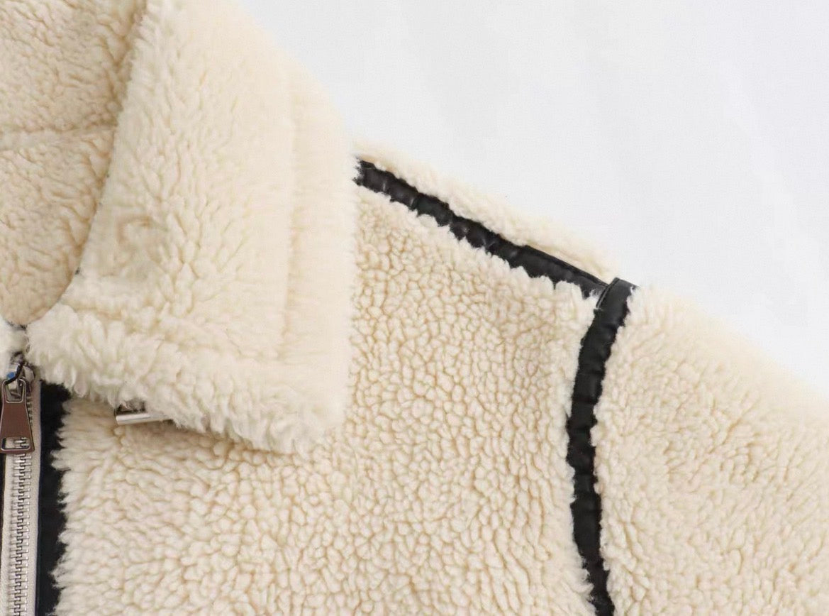 Teddy Shearling Jacke