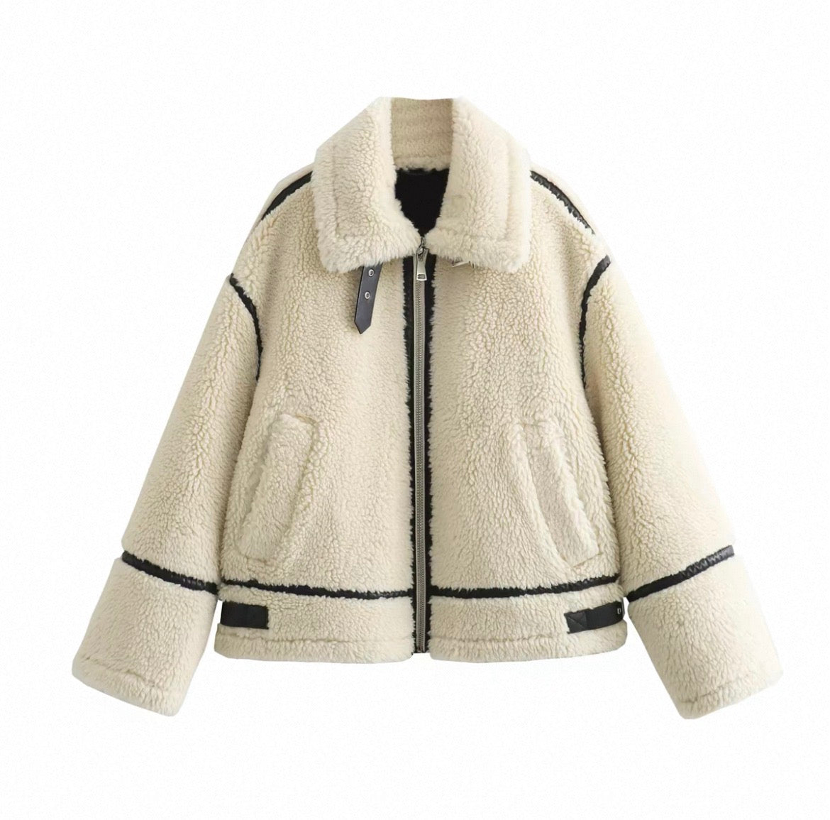 Teddy Shearling Jacke