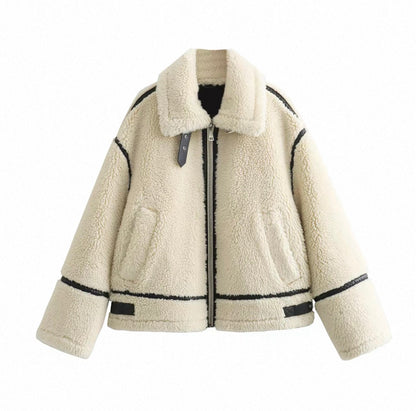 Teddy Shearling Jacke