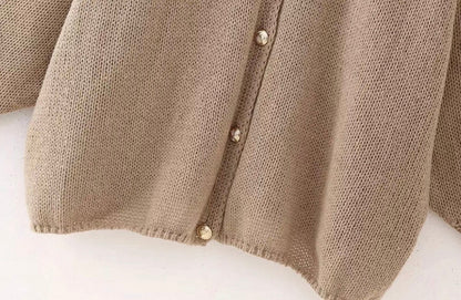 Oversized Strick-Cardigan