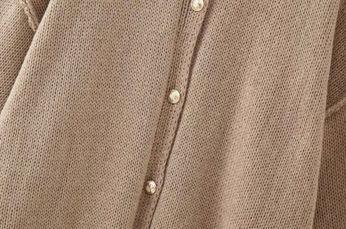 Oversized Strick-Cardigan