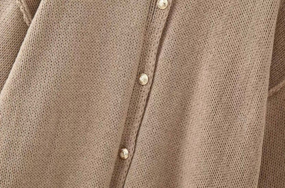 Oversized Strick-Cardigan
