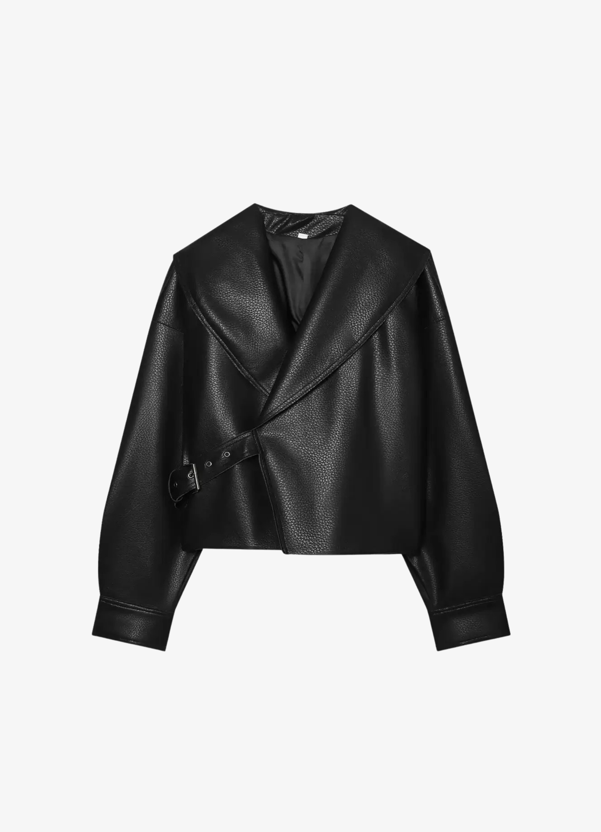 Lederjacke mit Schnalle