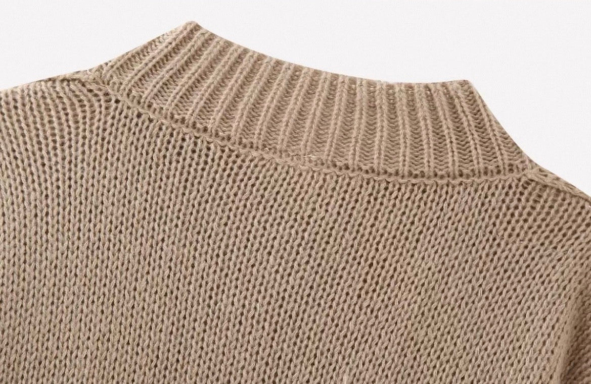 Oversized Strick-Cardigan