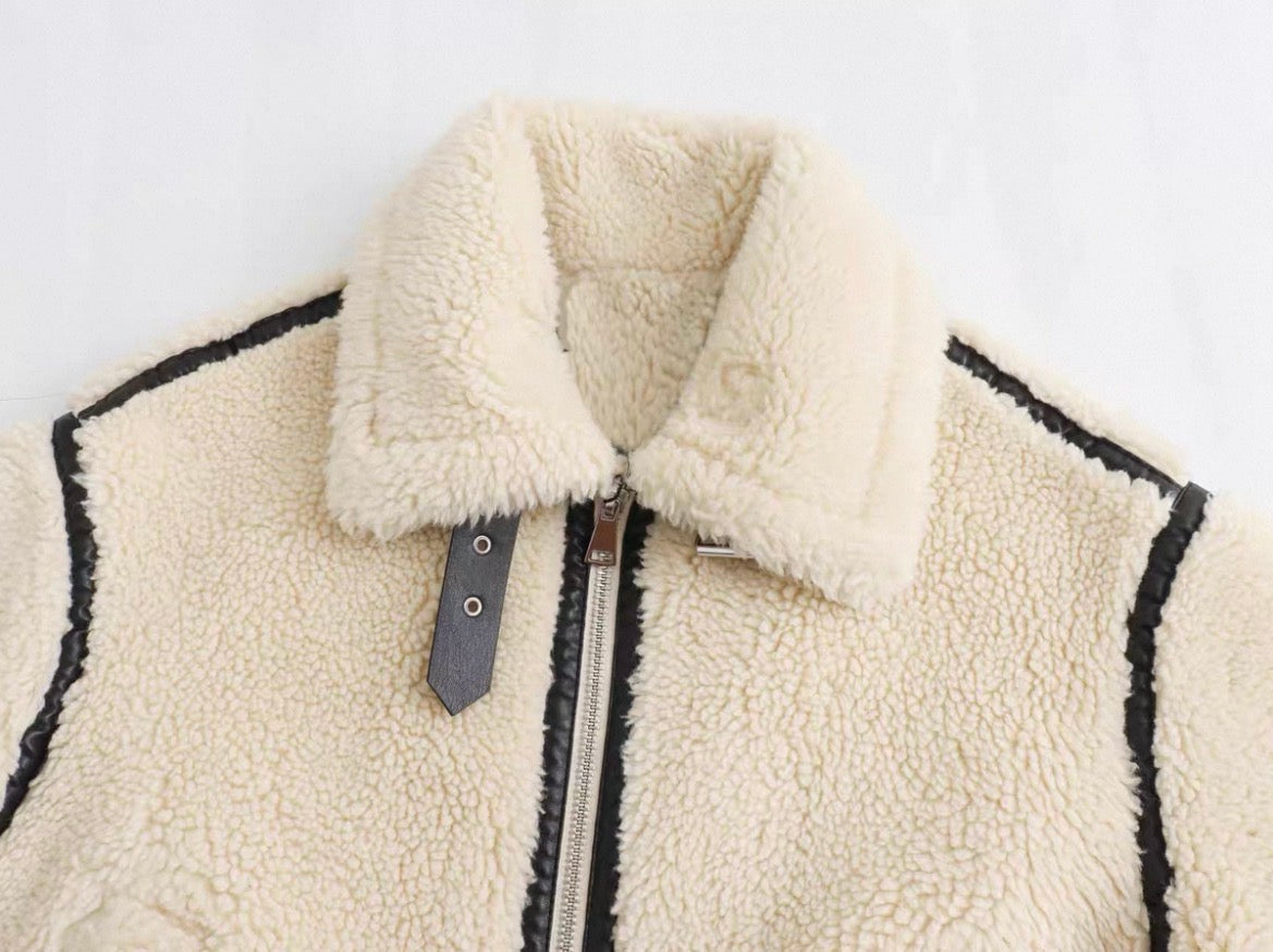 Teddy Shearling Jacke