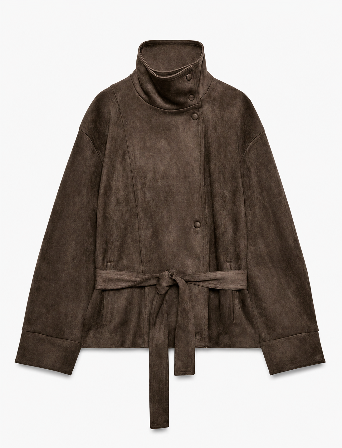 Lässige Suede Jacke