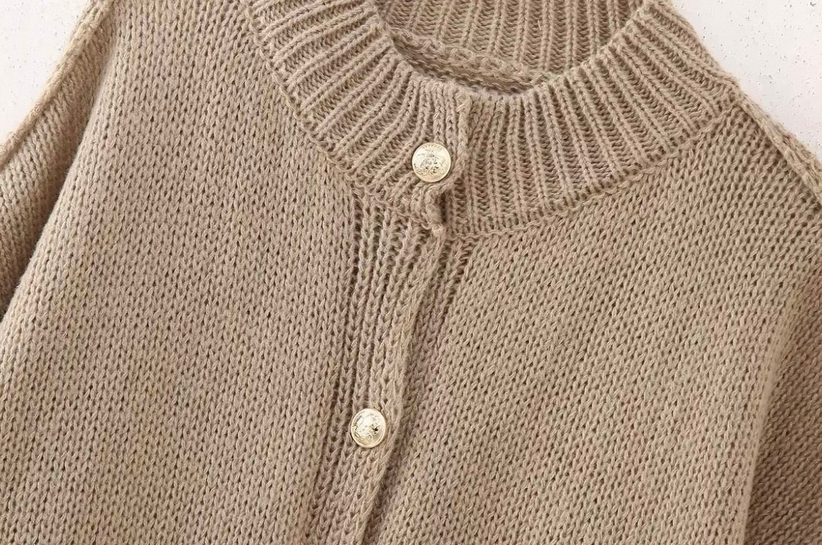 Oversized Strick-Cardigan