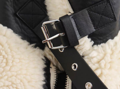 Teddy Shearling Jacke