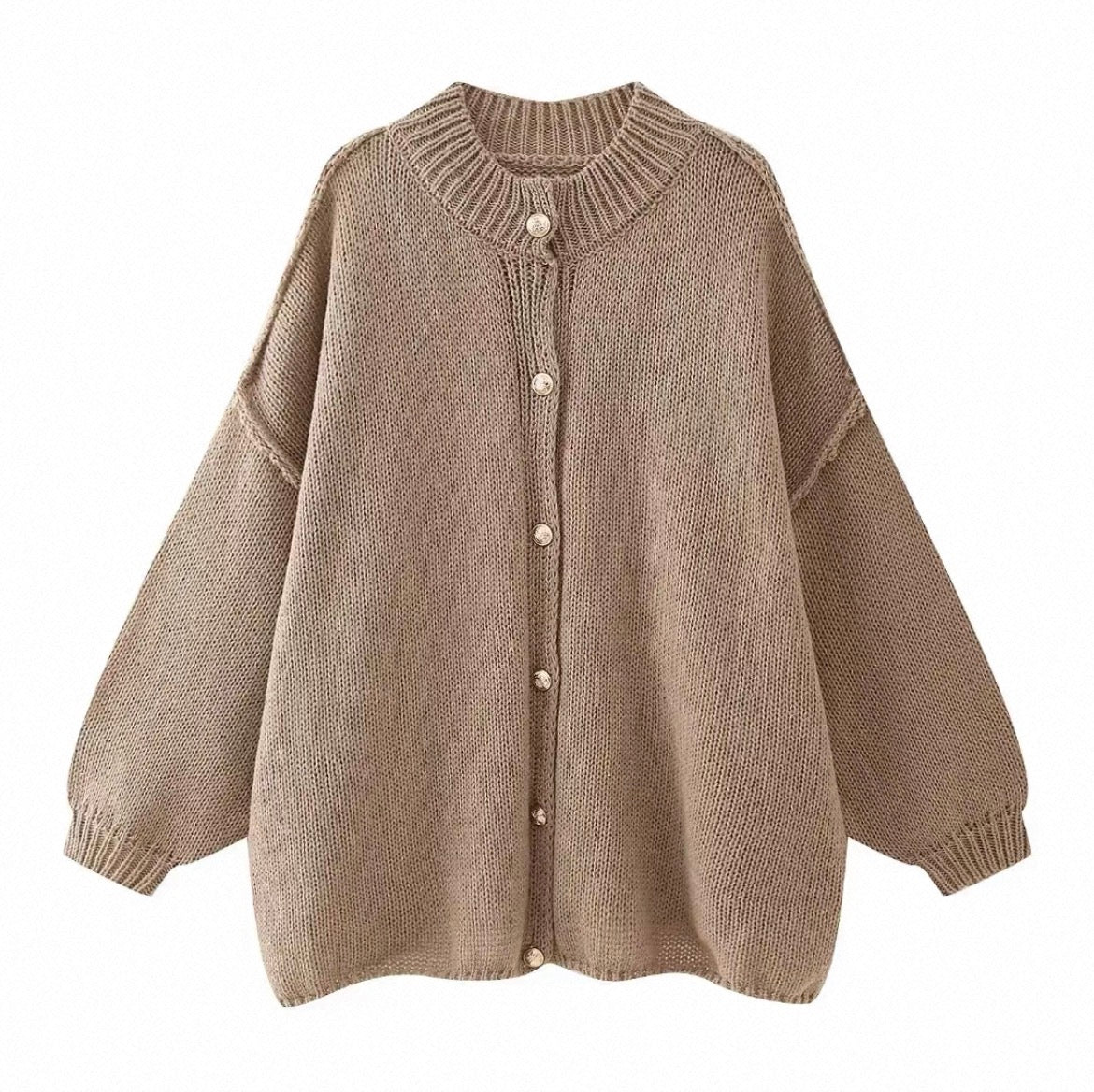 Oversized Strick-Cardigan