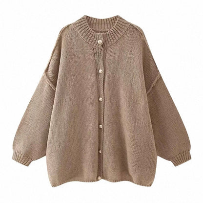 Oversized Strick-Cardigan