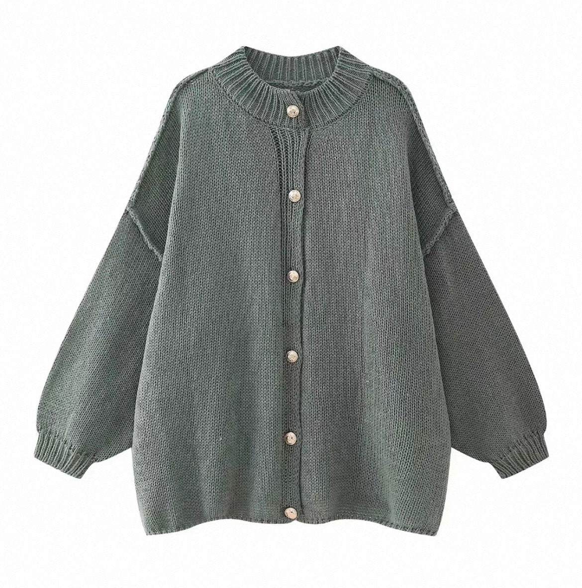 Oversized Strick-Cardigan