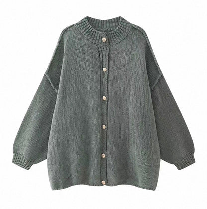 Oversized Strick-Cardigan