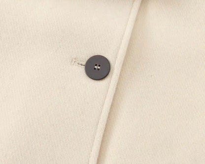 Cropped Jacke mit Kragen