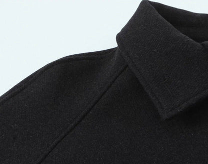 Cropped Jacke mit Kragen