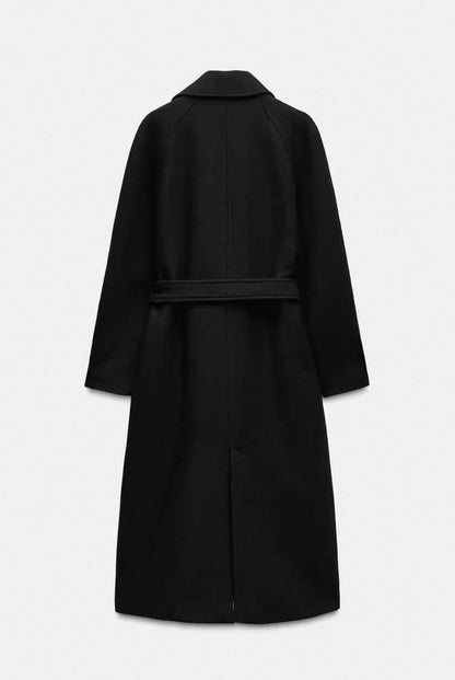 Eleganter Wollmantel