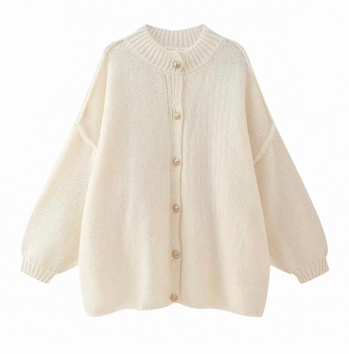 Oversized Strick-Cardigan
