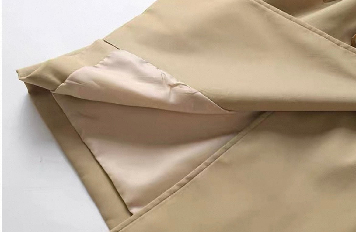 Klassischer Trenchcoat