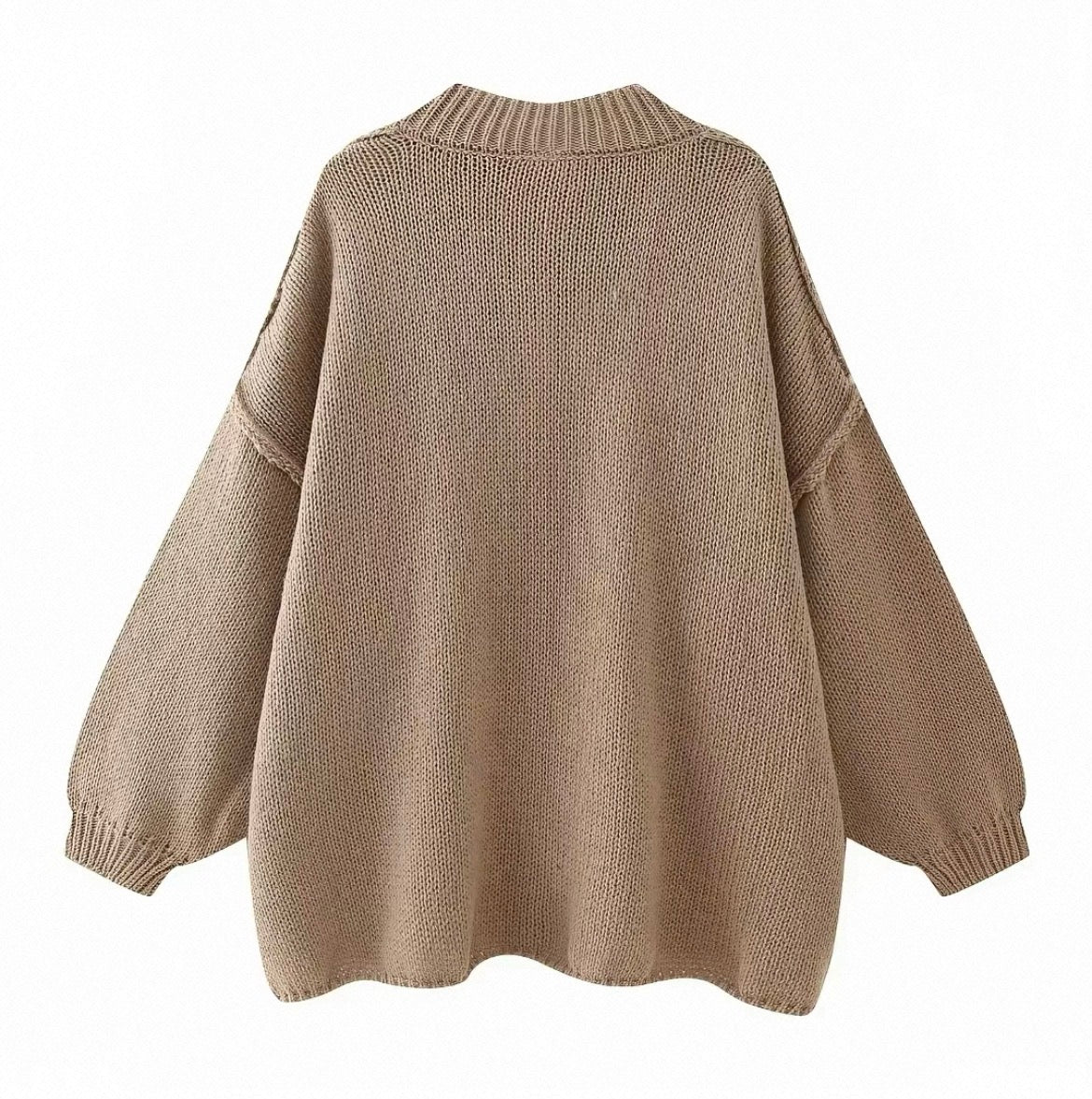 Oversized Strick-Cardigan
