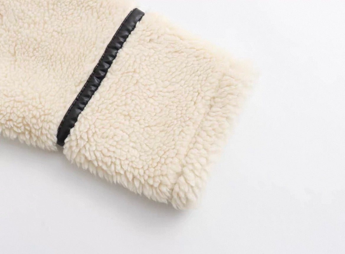 Teddy Shearling Jacke