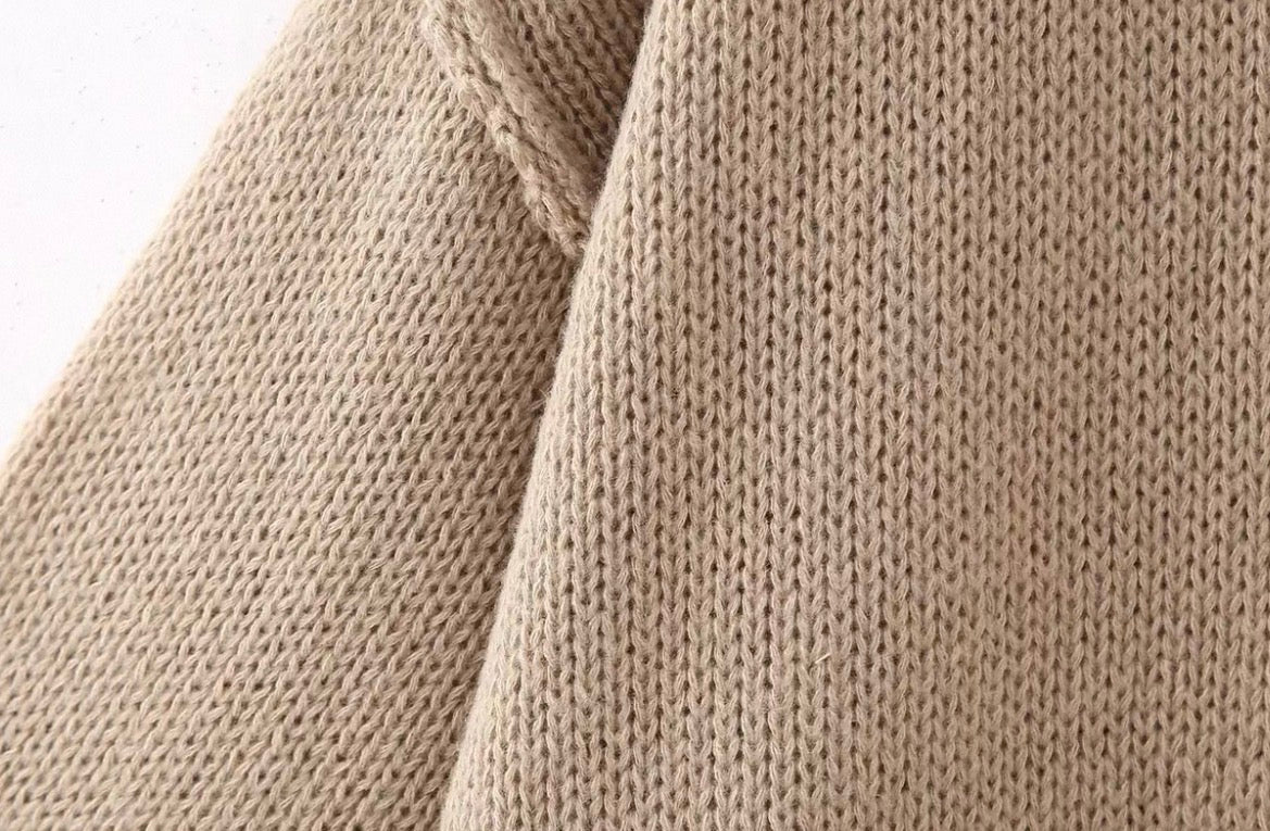 Oversized Strick-Cardigan