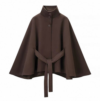 Cape mit Gürtel