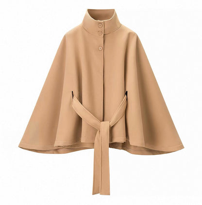 Cape mit Gürtel