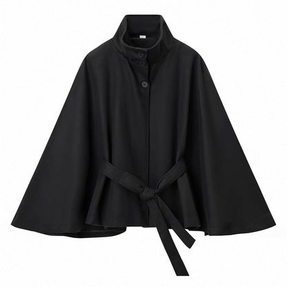 Cape mit Gürtel