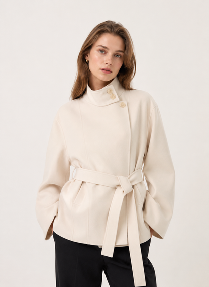 Elegante Wrapjacke